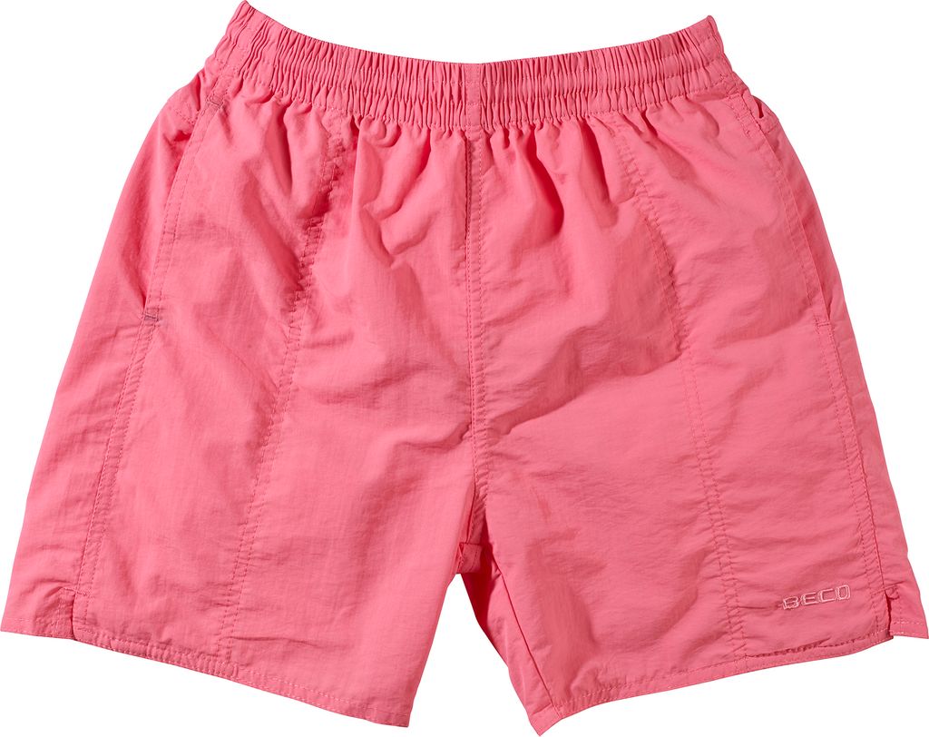 BECO Kinder Jungen Badehose Badeshort Shorts Schwimmhose Größe 128 flamingo/pink