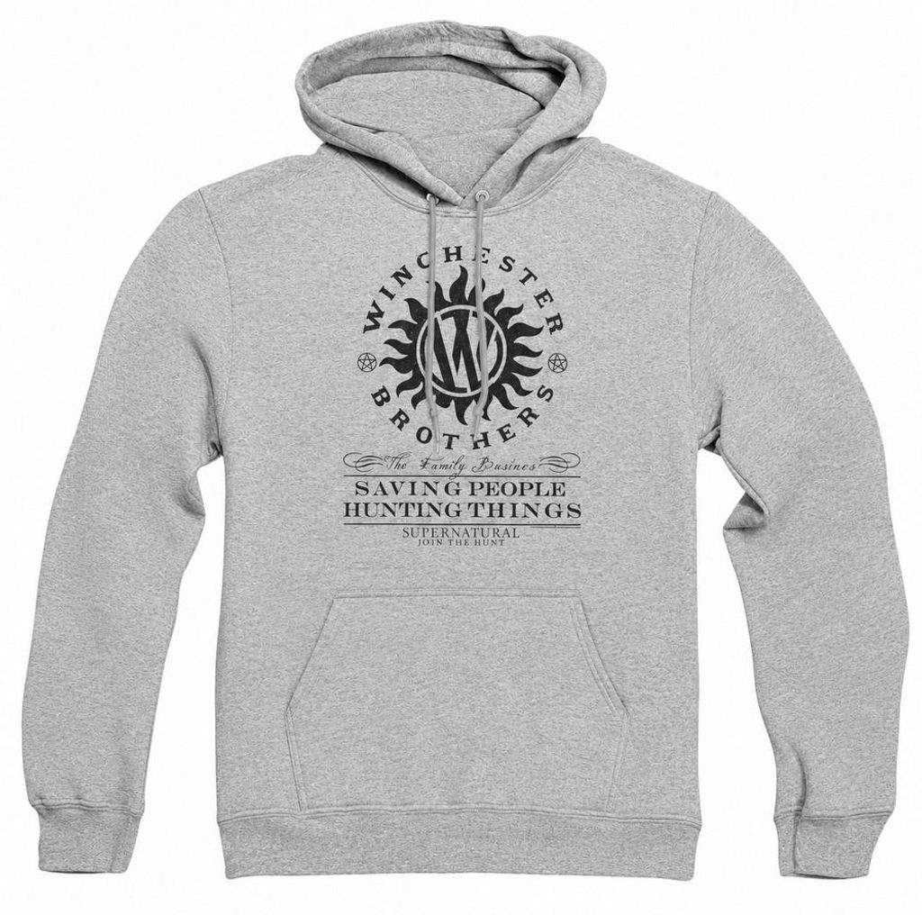 Supernatural - Mikina s kapucí "Winchester Anti Possession" Obrázek produktu 