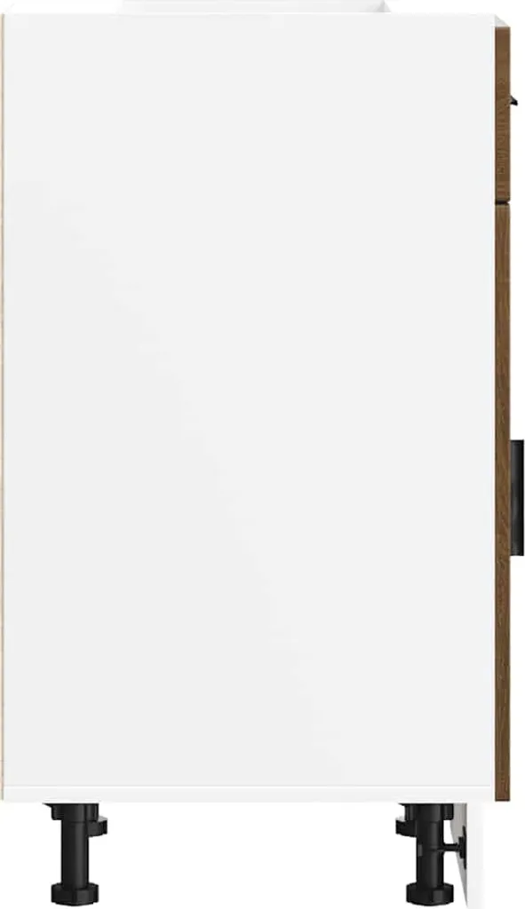 Mobile Basso Cucina SYFAX Rovere Marrone | Design Porto Multistrato - 5