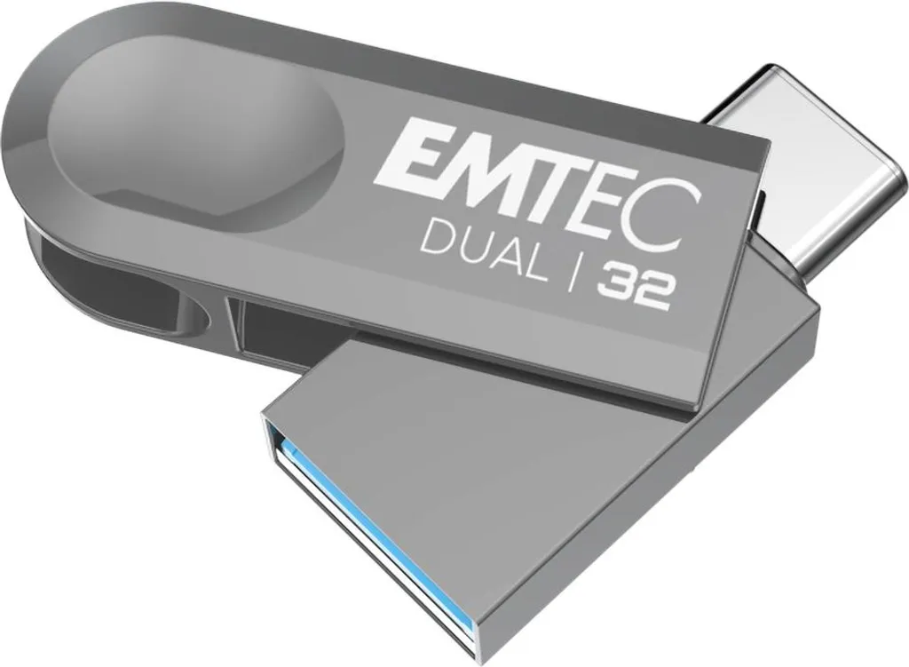 Pennetta Emtec D280 32GB: USB 3.2 Doppia Uscita per Smart Working