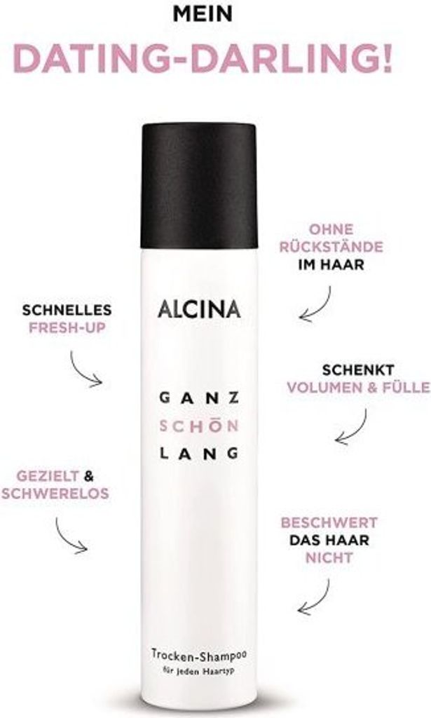 ALCINA Ganz Schön Lang Dry Shampoo 200ml Produktbild 4