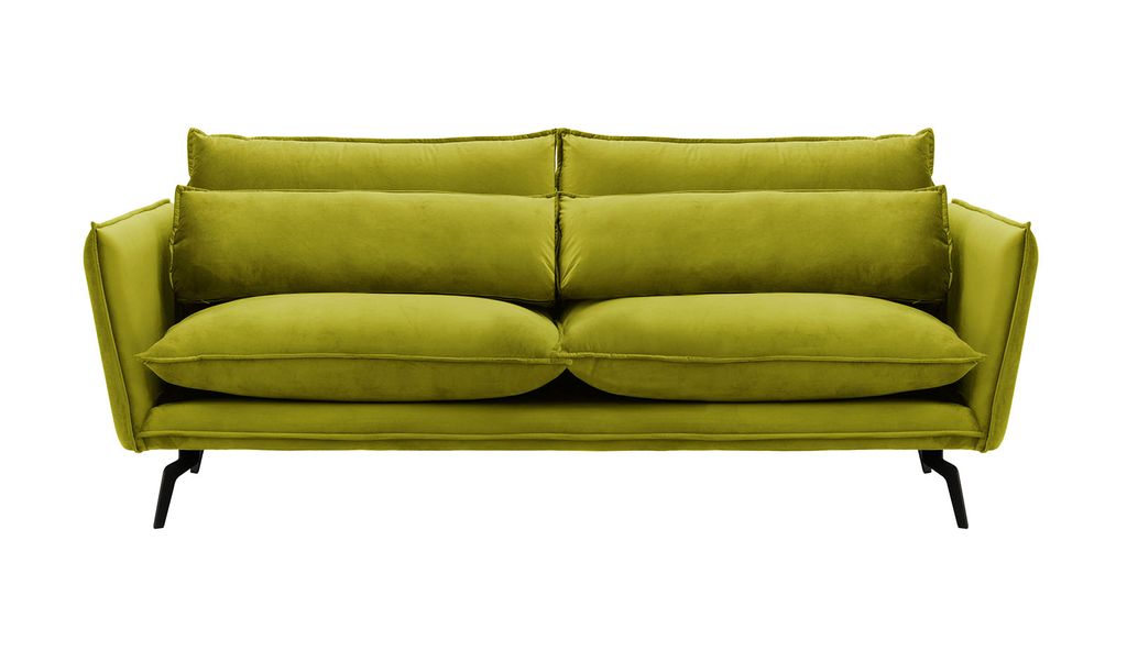 SLF24 - Dreisitzer-Sofa Layla - olivgrün - Velluto 9