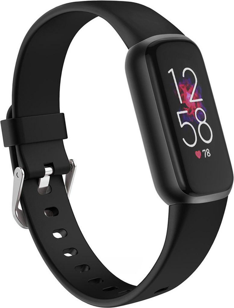 imoshion Silikonband für das Fitbit Luxe - Schwarz Produktbild 