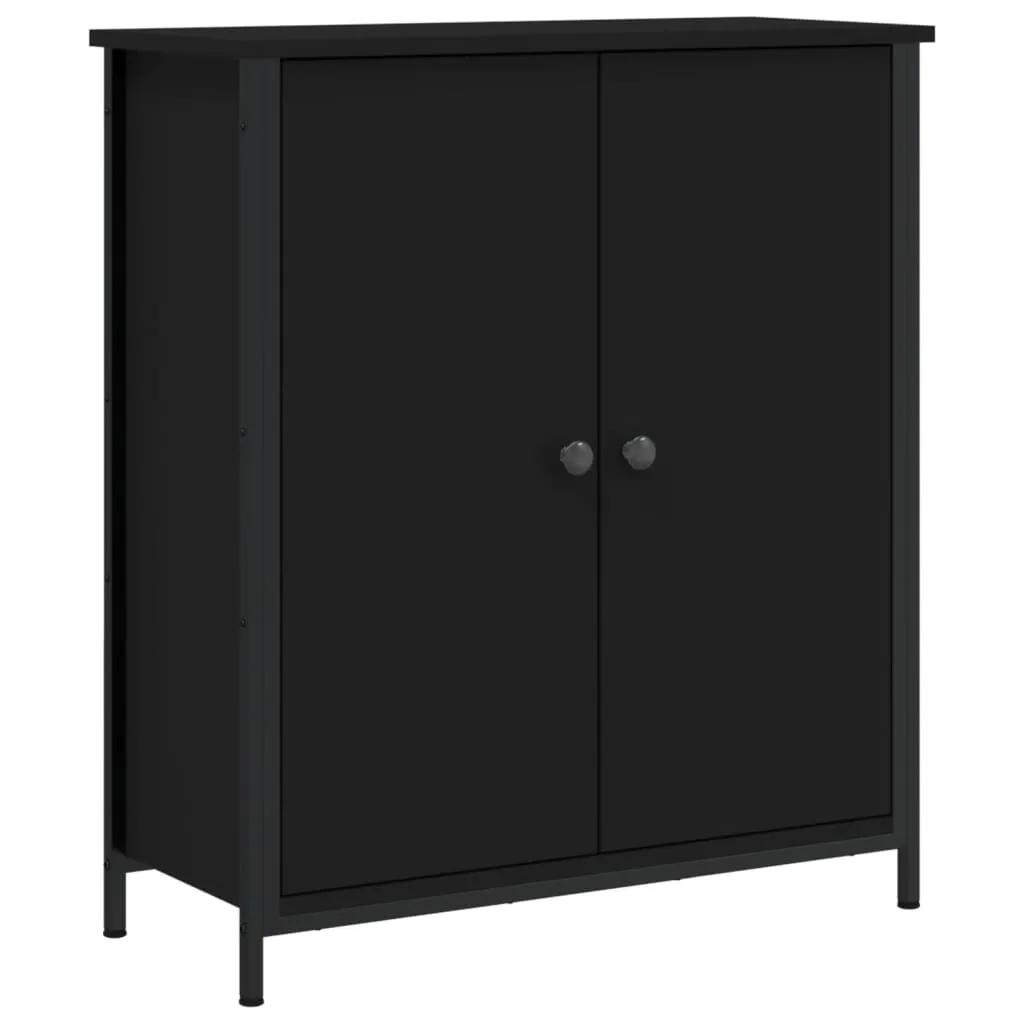 OCCASIONE Maison Exclusive Credenza Nera 70x30x80 | Mobile Versatile