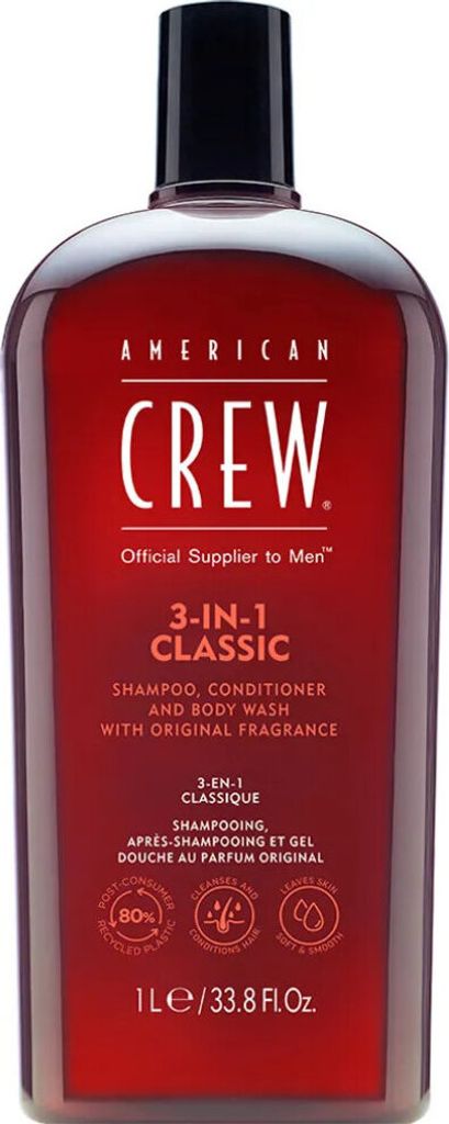 American Crew 3-in-1 Shampoo, Conditioner & Body Wash Produktbild 