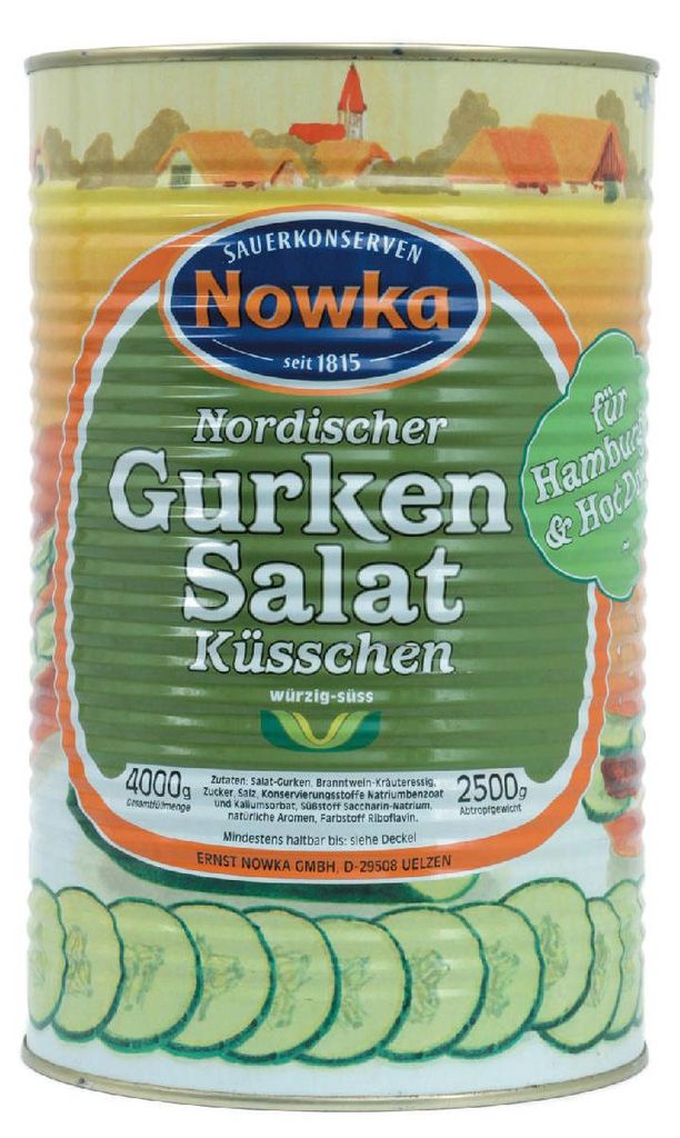 Nowka Baiser nordique épicé doux Salade de concombres Image du produit 