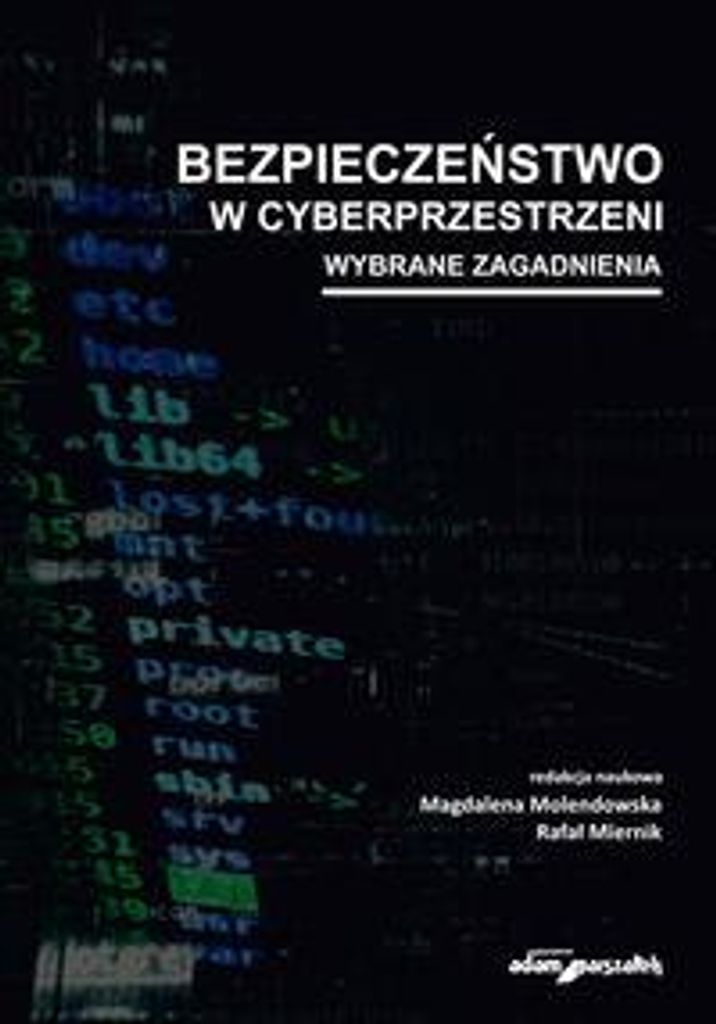 Bezpieczeństwo w cyberprzestrzeni - (Literatur, Informatik auf Polnisch)