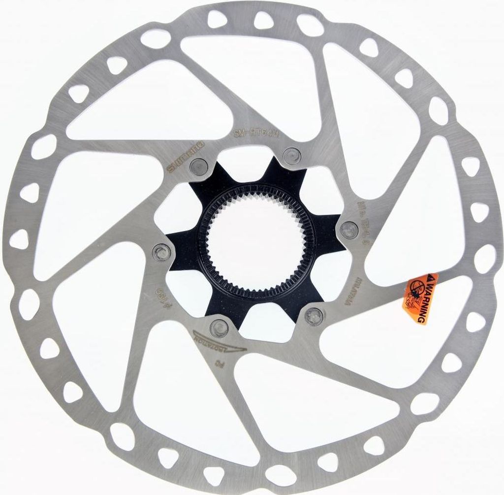 SHIMANO Bremsscheibe SM-RT64 180mm CL Werkstattpackung - 180mm
