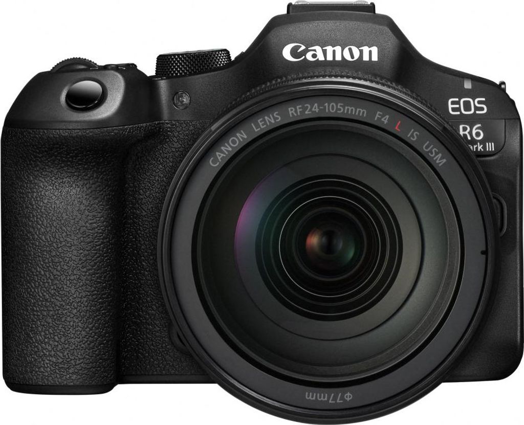 Canon EOS R6 Mark III + RF 24-105mm F4 L IS USM MILC 32,5 MP CMOS 6960 x 4640 Pixel Schwarz