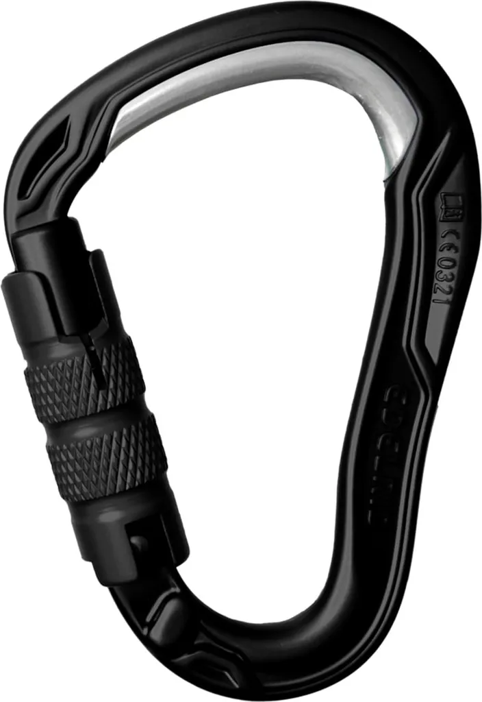Mousqueton de sécurité HMS Bulletproof Triple Edelrid pour Cordée