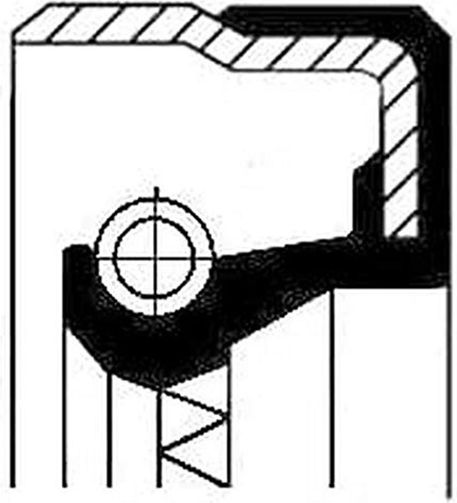 CORTECO Wellendichtring, Differential Artikel: 01019475B