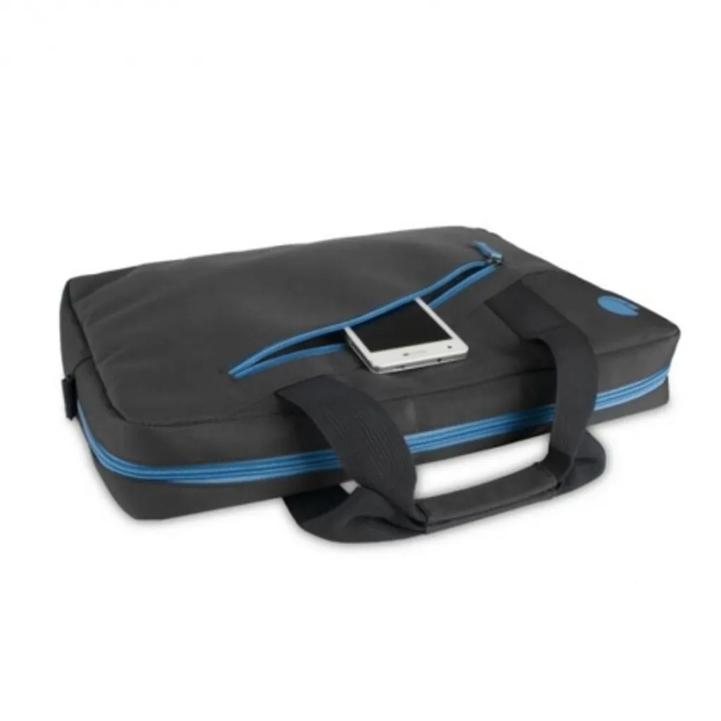 Sacoche PC 15.6 antichoc NGS Ginger Blue porte-documents résistant - 13