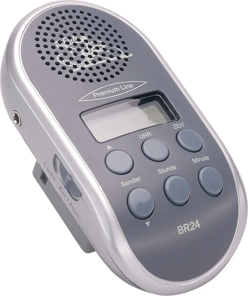 Radio de vélo Security Plus BR 24 avec tuner PLL et entrée AUX filaire