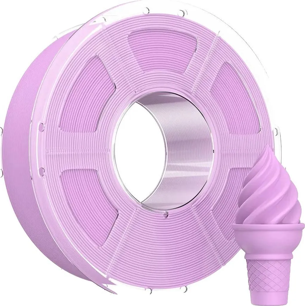Consommable impression 3D : bobine Filament PLA+ Lilas haute qualité