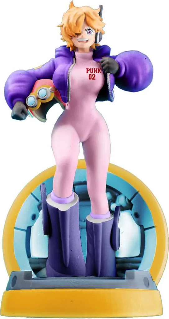 Figurines One Piece Petitramia Egghead 9 cm - Set Complet de 4 Statues