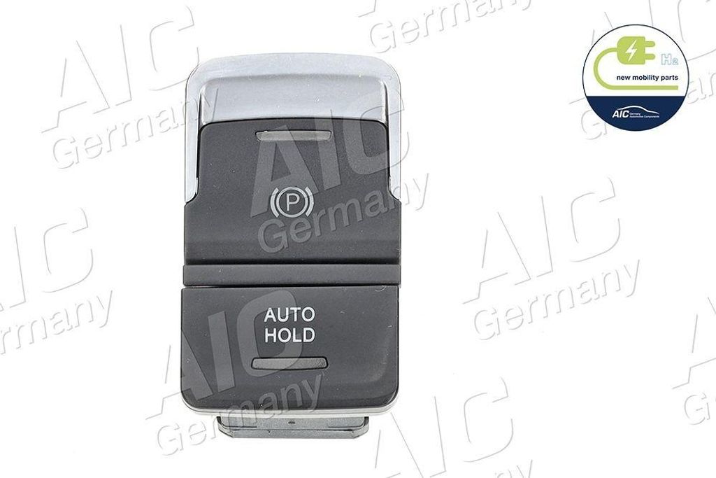 AIC Schalter Feststellbremsbetätigung 71969 für VW Golf VII Schrägheck (5G1, BQ1, BE1, BE2) Golf VII Variant (BA5, BV5)