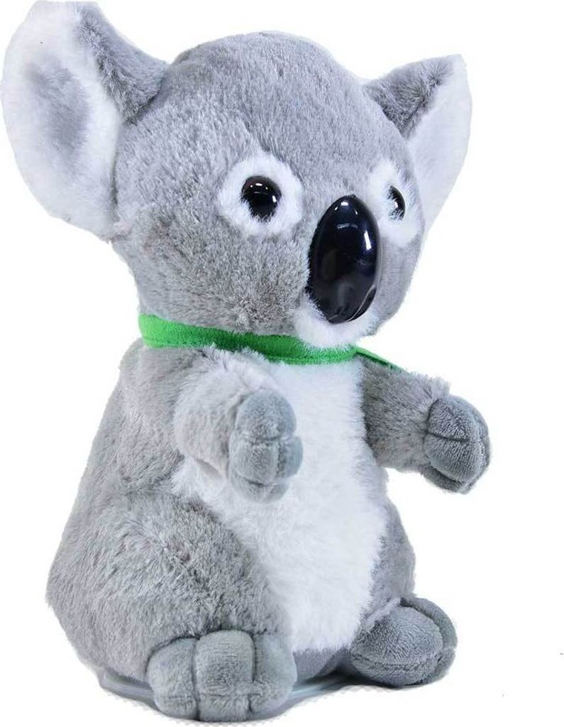 Plüsch Laber-Koala Travis der alles nachplappert 18x12x16cm