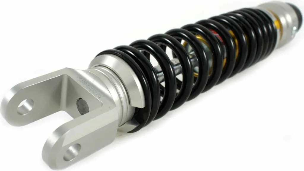 Amortisseur YSS E-Series 285 mm certifié ABE avec ressort noir mat