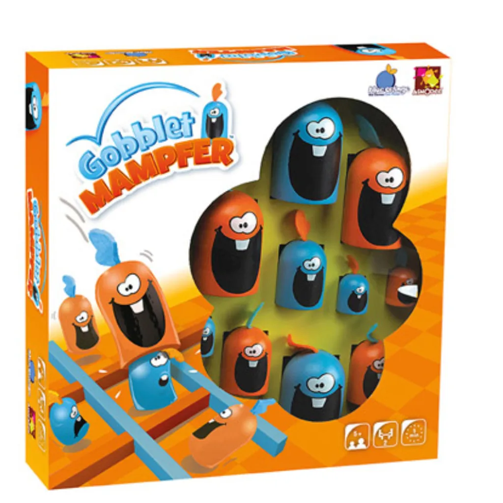 Jeu Gobblet BLOD0035 : Jeu de Stratégie en Bois pour 2 Joueurs dès 7 Ans