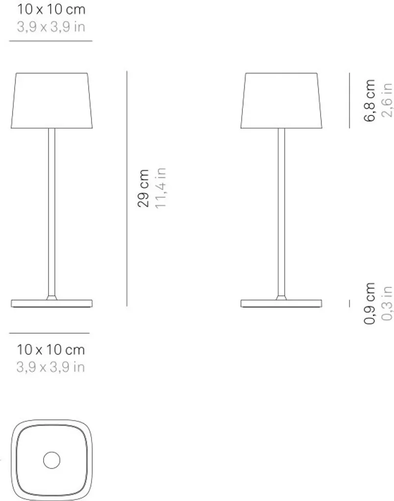 Ofelia Pro Zafferano Salvia: La Luce LED Ricaricabile per i Tuoi Momenti - 3