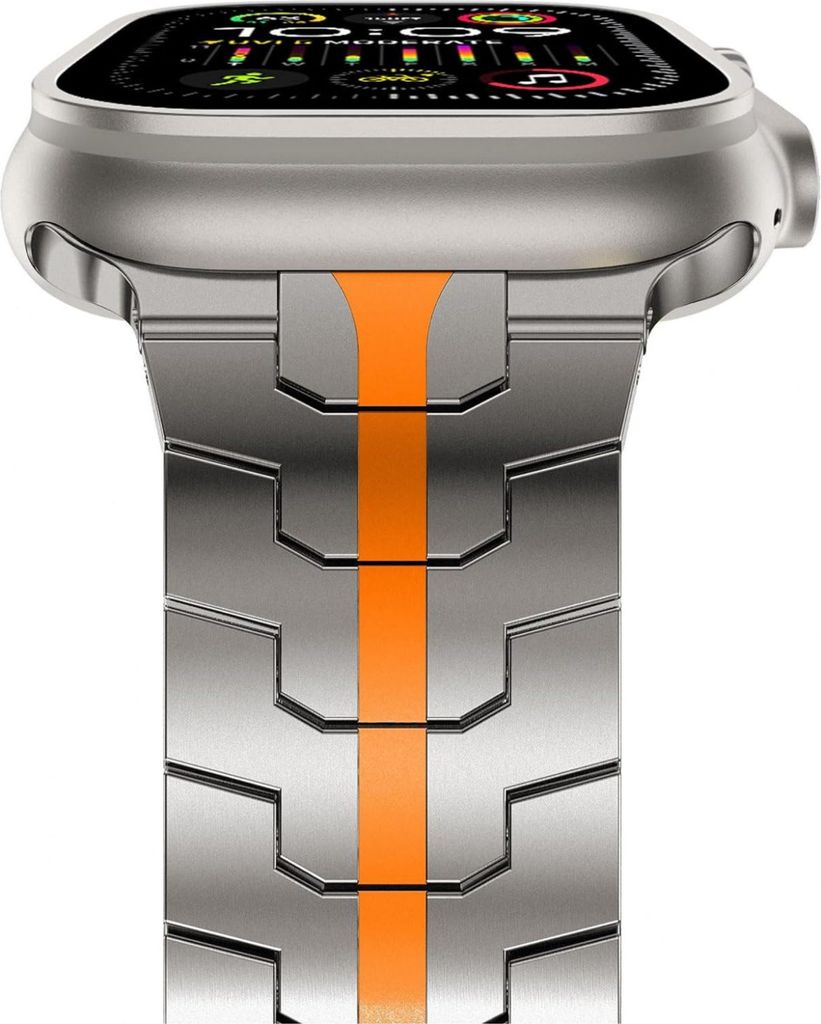 Für Apple Watch Armband Edelstahl Ultra Series Titan Smartwatch Armband Ersatz