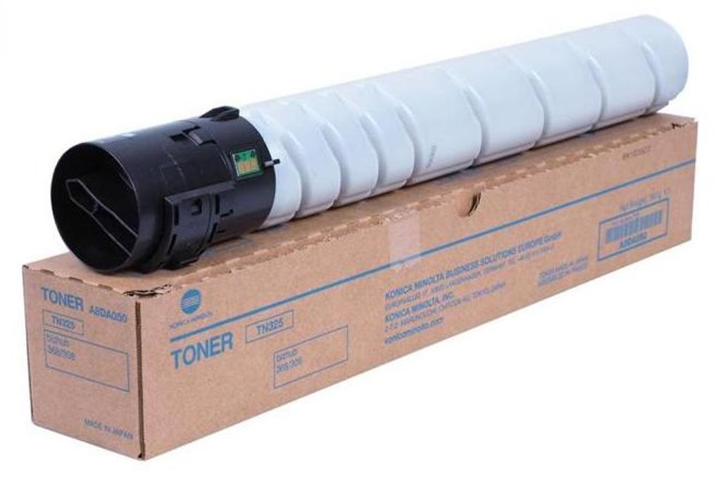 Original Toner Schwarz Konica Minolta Bizhub 308, 368 (TN325, TN-325, A8DA050)