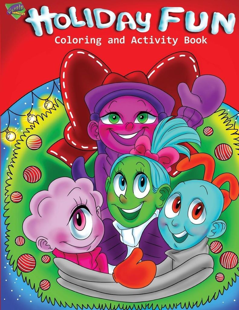 Holiday Fun Coloring and Activity Book