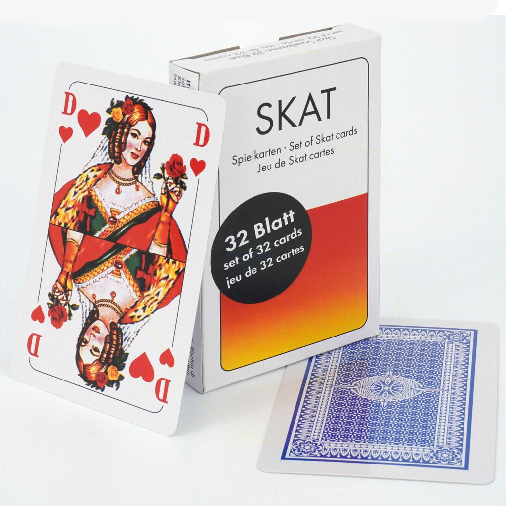 Skatkarten französisches Blatt 32 Spielkarten klassisches Produktbild 