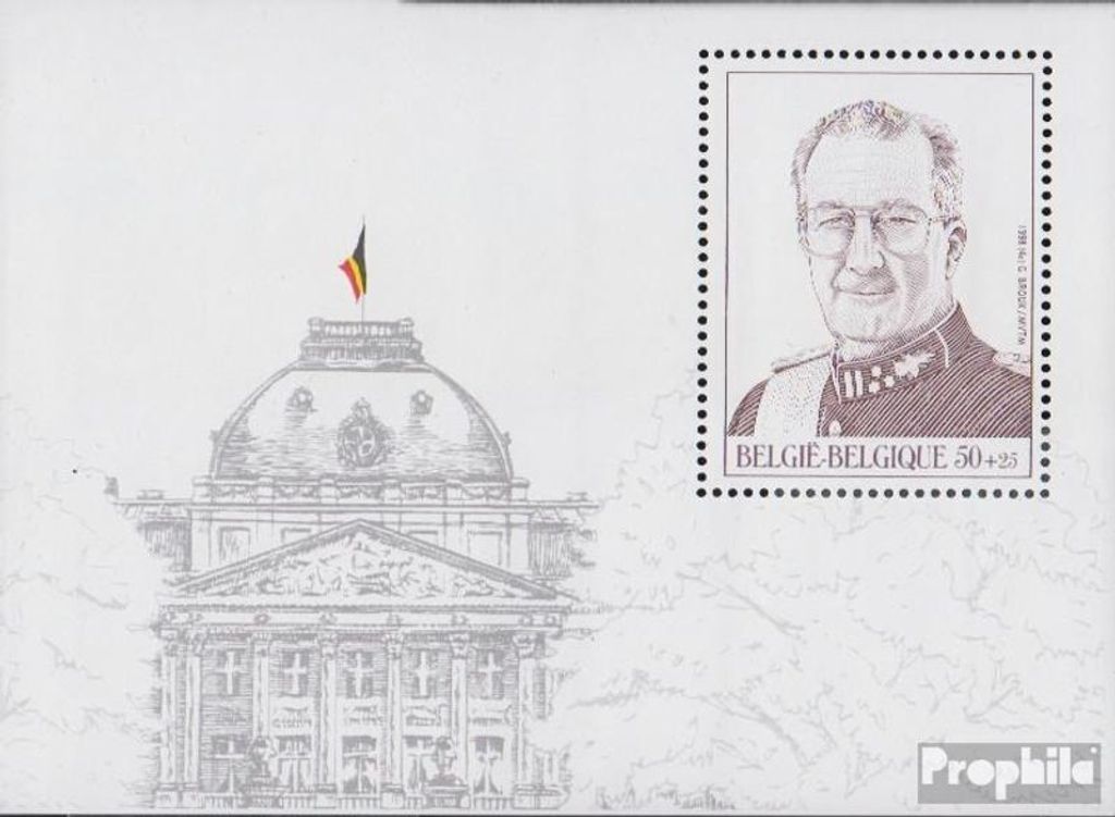 Briefmarken Belgien 1998 Mi Block69 (kompl.Ausg.) Produktbild 
