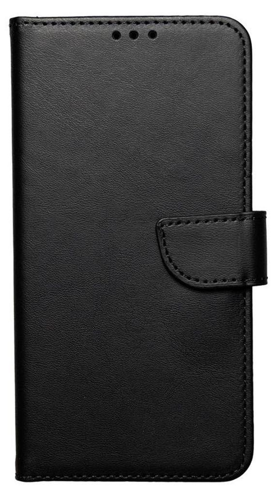 Etui Skórzane Wallet Motorola Moto E22 / E22I Czarny Zdjęcie produktu 