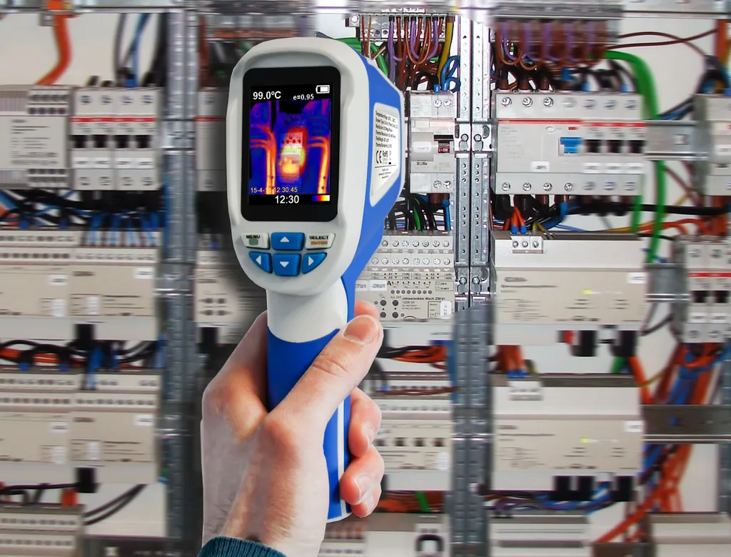 Détectez les pannes thermiques avec la caméra PeakTech P 5605 60x60 px