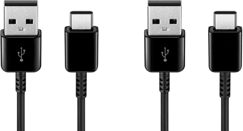 2x Schnell-Ladekabel USB-C 0.85m extra kurz schwarz für Huawei Mate X3 XS 2 50 Pro 40 Pro XS USB A zu USB Typ C