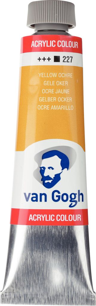 Van Gogh Acrylfarbe Tube 40 ml Gelber Ocker 227