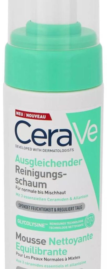 CeraVe, espuma limpiadora equilibrante para pieles normales Imagen del producto 