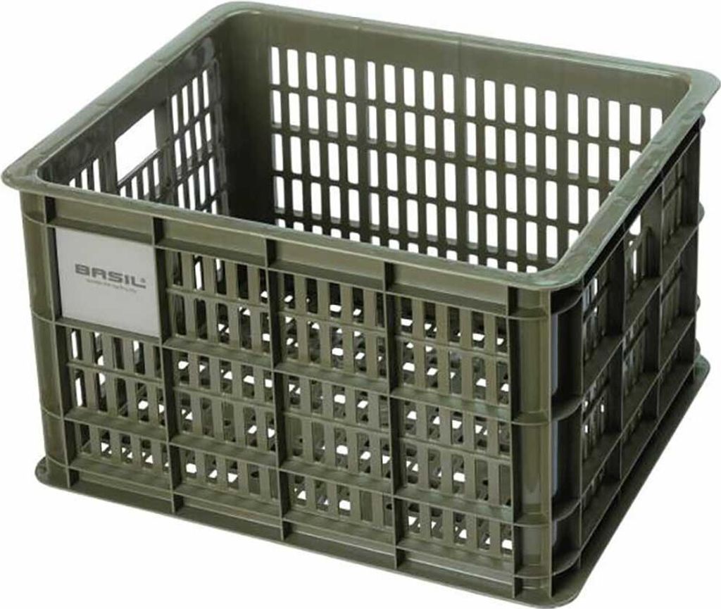 Basil Fietsmand Large 40 liter, mosgroen, model 21160 Productafbeelding 