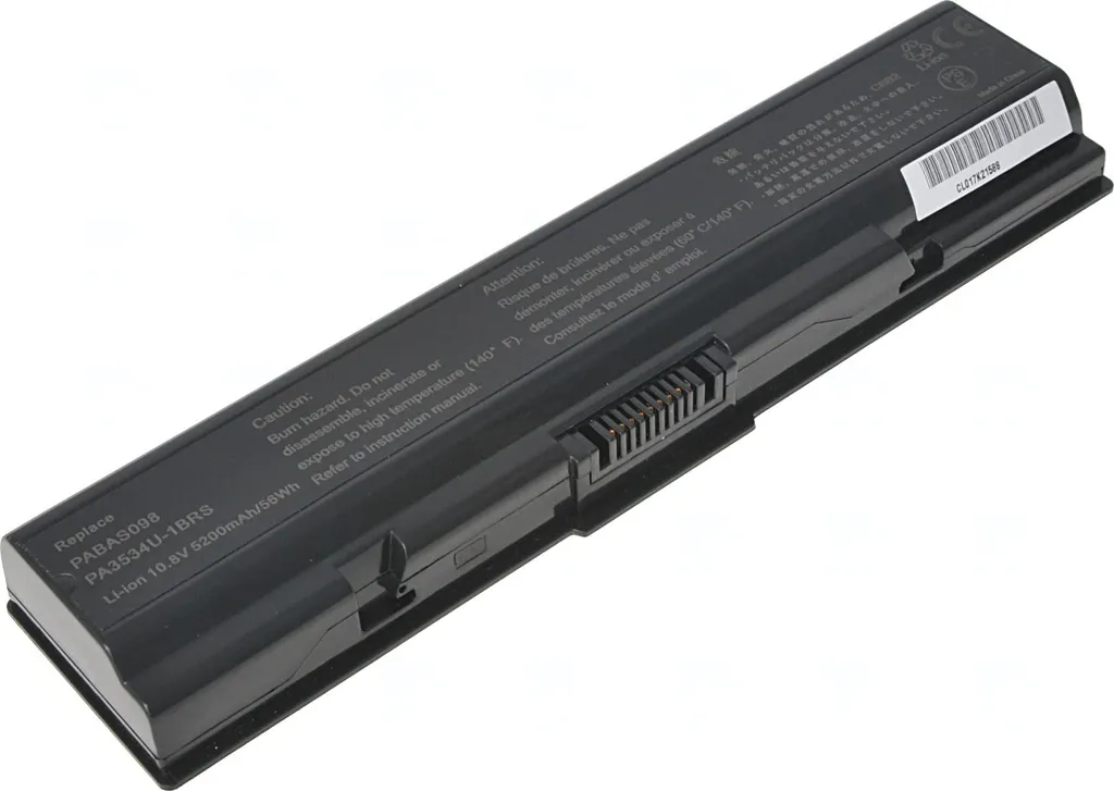Batteria T6 Power Toshiba Dynabook Satellite AXW/60J2W 5200mAh 10.8V