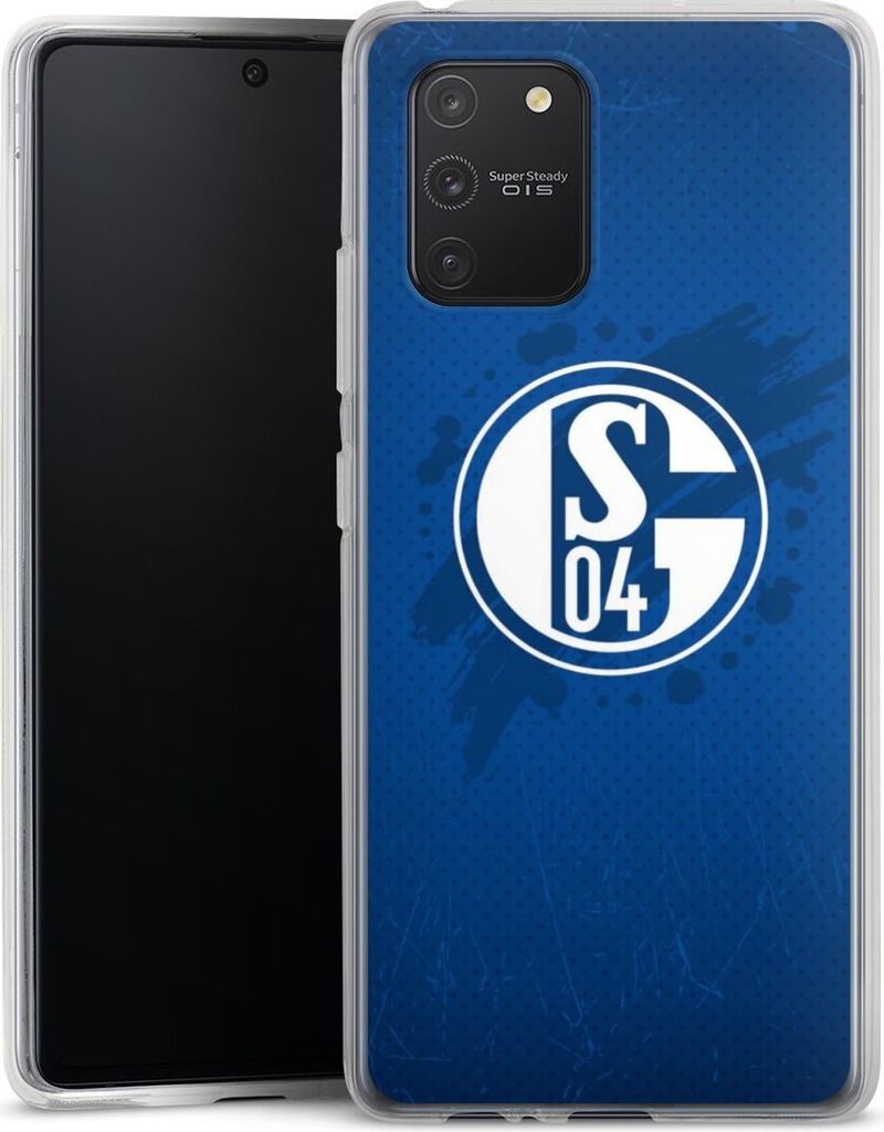 DeinDesign Handyhülle für Samsung Galaxy S10 Lite Silikon Hülle Case Smartphone Schutzhülle Bundesliga FC Schalke 04 Offizielles Lizenzprodukt