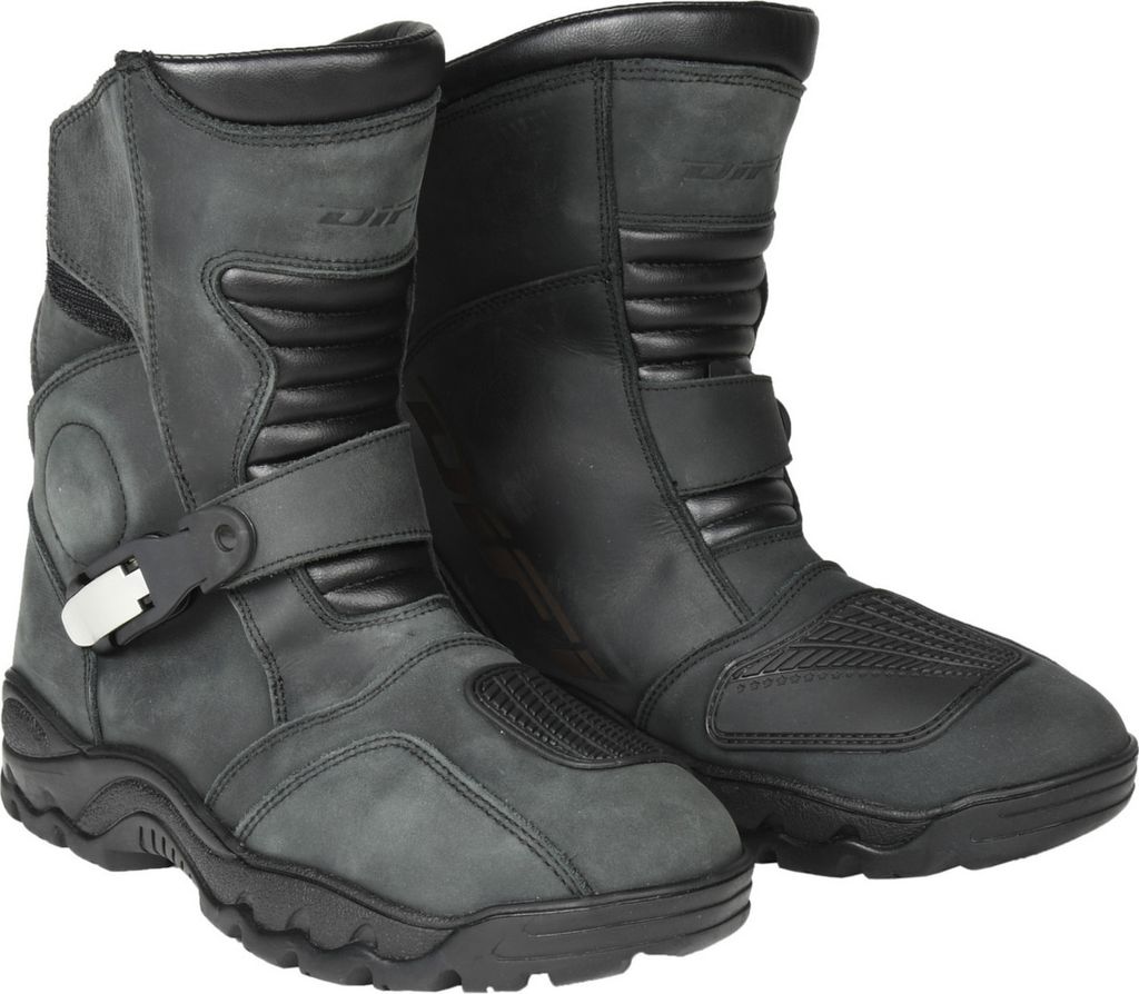 DIFI Navarra Low Aerotex wasserdichte Motorrad Stiefel, schwarz, 40