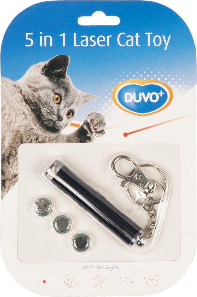 DUVO+ Interaktívna laserová hračka pre mačky 5in1 Obrázok produktu 