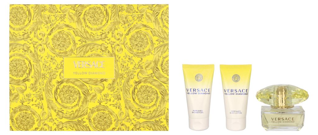 Edt Spray 50ml/Shower Gel 50ml/Body Lotion 50ml Versace Produktbild 
