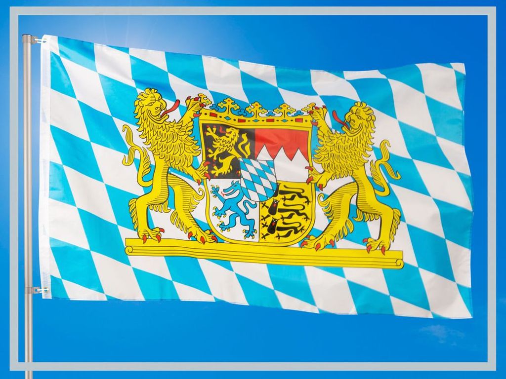 PHENO FLAGS Fahne Flagge Bayern Freistaat