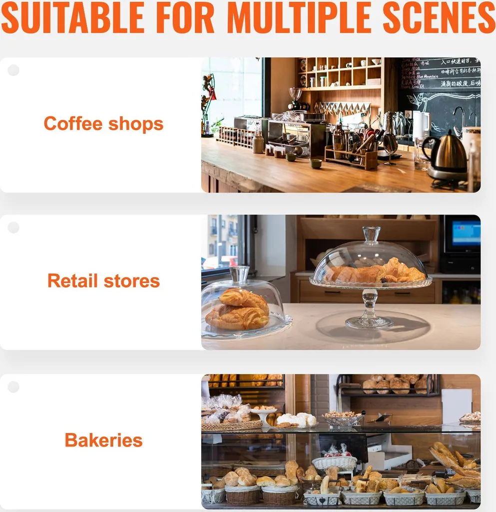 Vitrine de présentation pour pâtisseries et gâteaux de réception pro