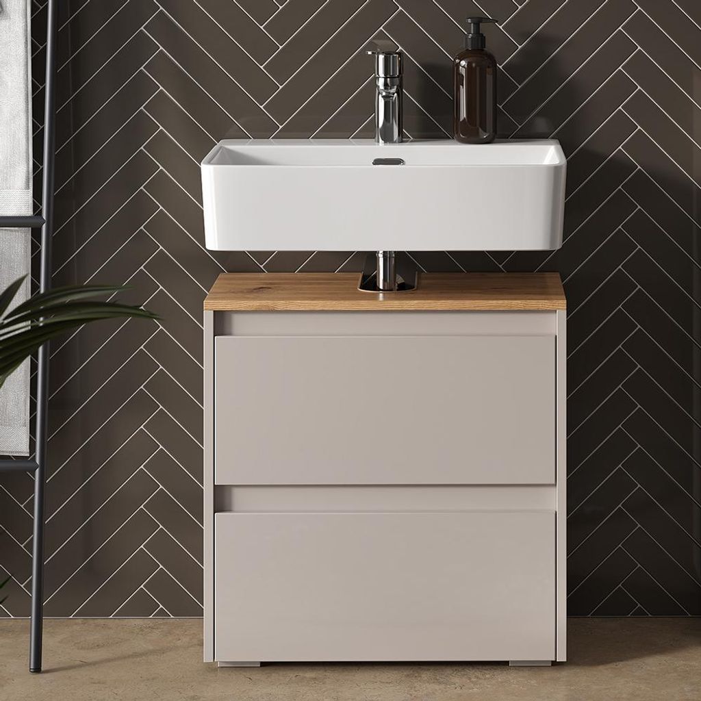 Vicco Waschbeckenunterschrank Majest, 60.1 x 62 cm mit 2 Produktbild 
