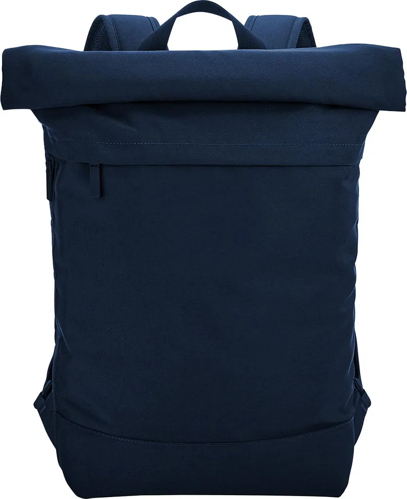 Sac à dos Roll Top 15l bleu foncé Bagbase Simplicity pour la ville RW9821