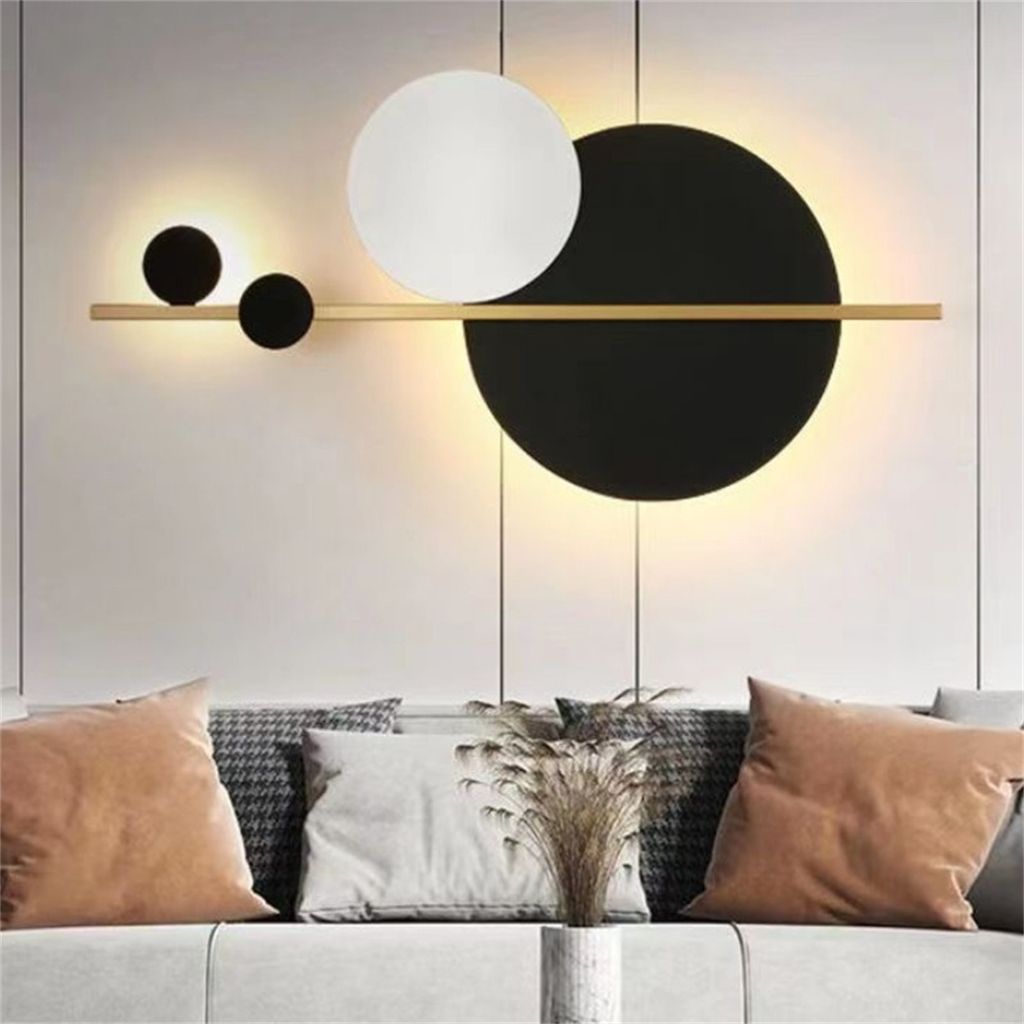 Wandleuchten, Heimbeleuchtung, 30W Metall LED Wandlampe, LED Wandleuchte, LED fest integriert, für Wohnzimmer, Flur, Kaltweiß/Naturweiß/Warmweiß