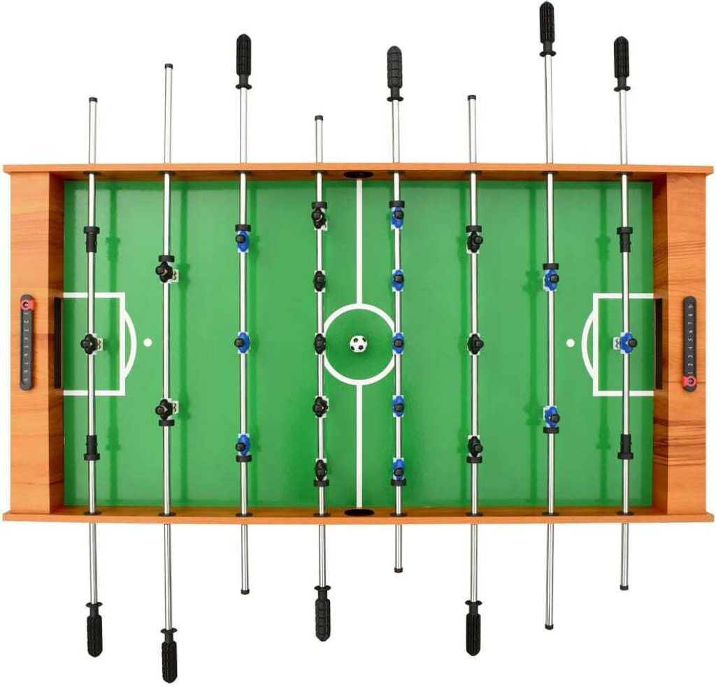 Table De Football Pliante 121x61x80 Cm - Baby Foot Maison Robuste Pour Enfants Et Adultes