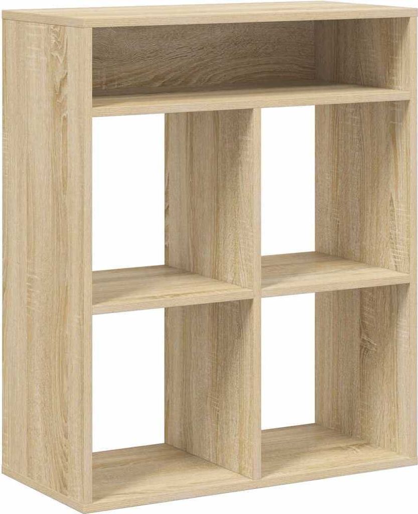 Bücherregal Sonoma-Eiche 66x31x80 cm Holzwerkstoff