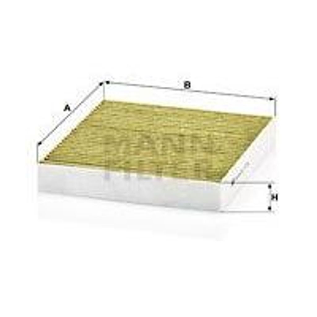 MANN-FILTER FP 2141 Innenraumluftfilter OE 6447ZY kompatibel mit C-Crosser, C4, Fullback, ASX, Eclipse, L200, Lancer, Outlander, Pajero, 4007, 4008