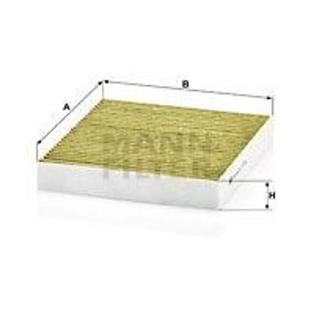 Filtre habitacle charbon actif FP 2141 anti-odeur et anti-pollen