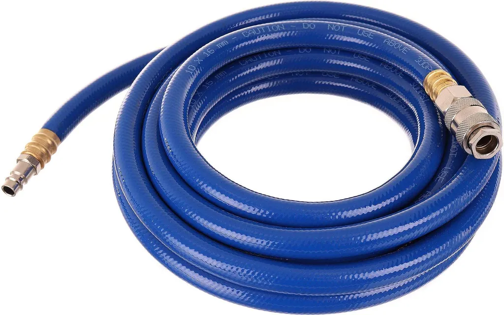 Tubo Pneumatico PVC 10 Metri Alta Pressione 20 Bar con Attacchi Rapidi